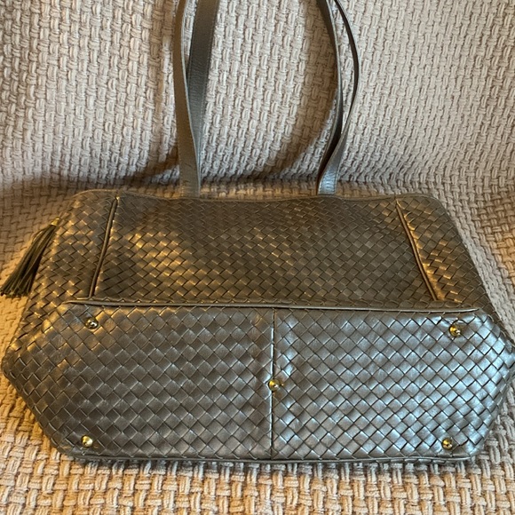 Cole Haan leather, basket weave,shoulder Bag. Made in Italy 🇮🇹 - Picture 9 of 9